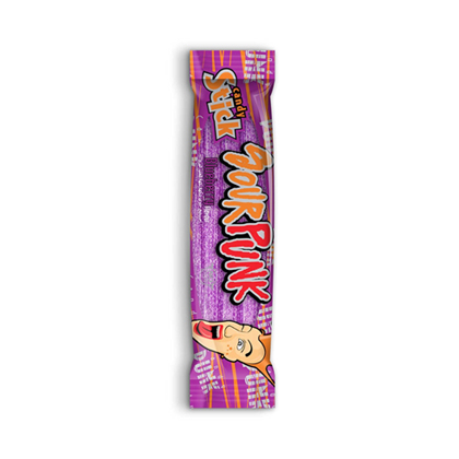 Sour Punk Candy Stick Blueberry